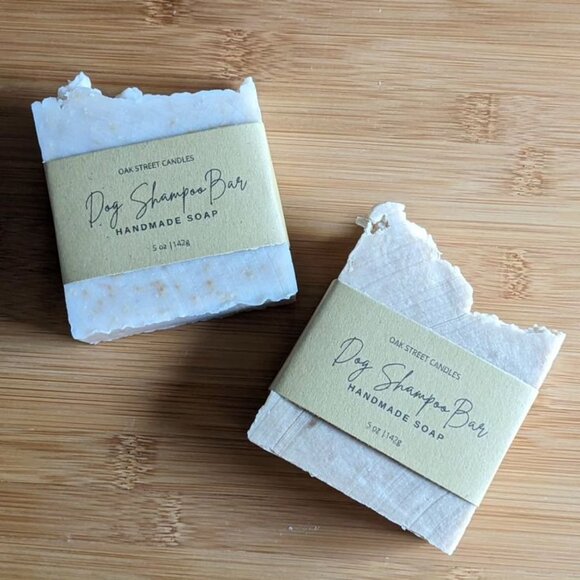 Oak Street Candles Other - Dog Shampoo Bar Natural Organic Beeswax Honey